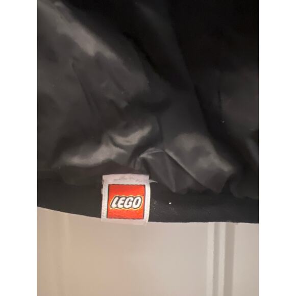 NWT Lego Target Dog‎ Color Block Puffer Jacket Size M Blue Black Lightweight - Picture 3 of 7